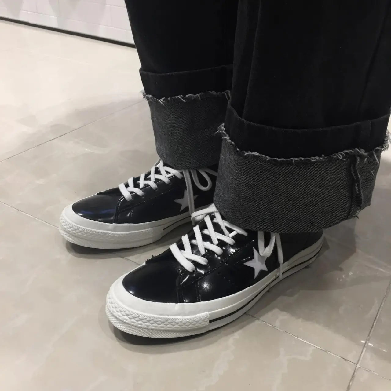 Giày Converse One Star Ox 'HanByeol Black' 165741C — ảnh 5