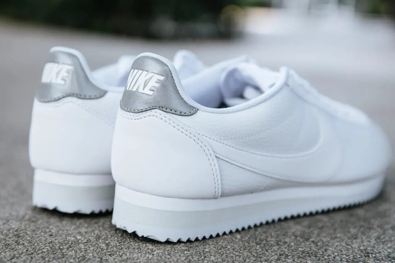 Giày Nike Classic Cortez Leather Mens 'White' 749571-101 — ảnh 5