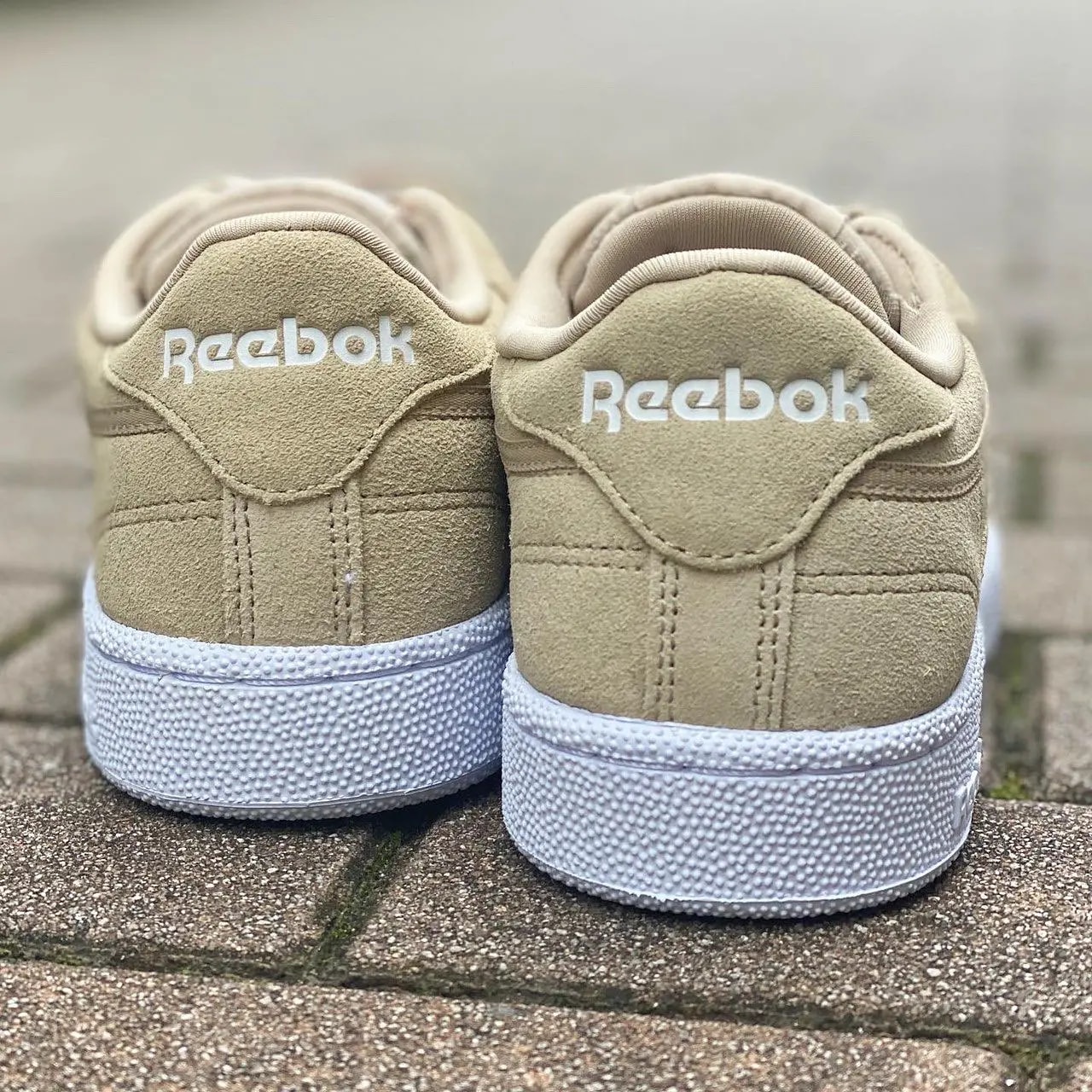 Giày Reebok Club C 85 Beige FZ4436 — ảnh 4