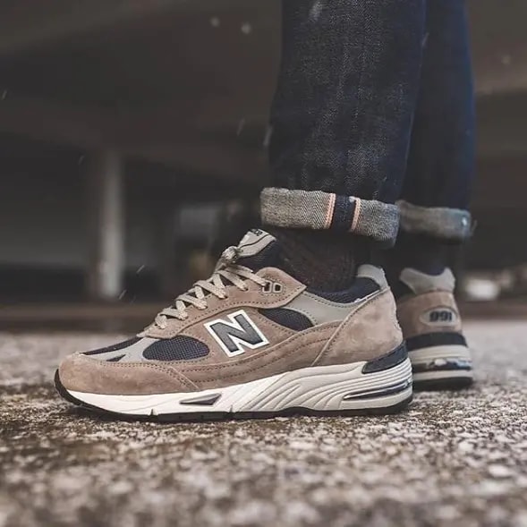 Giày New Balance 991 'Grey' M991ANG — ảnh 3