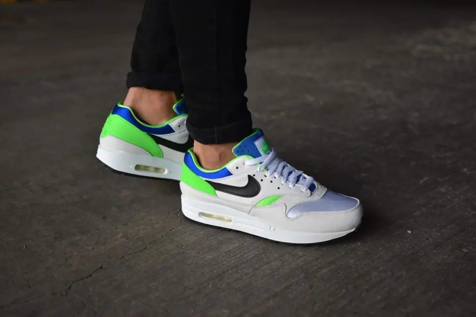 Giày Nike Air Max 1 DNA CH.1 Pack Huarache Green Royal AR3863-100 — ảnh 3