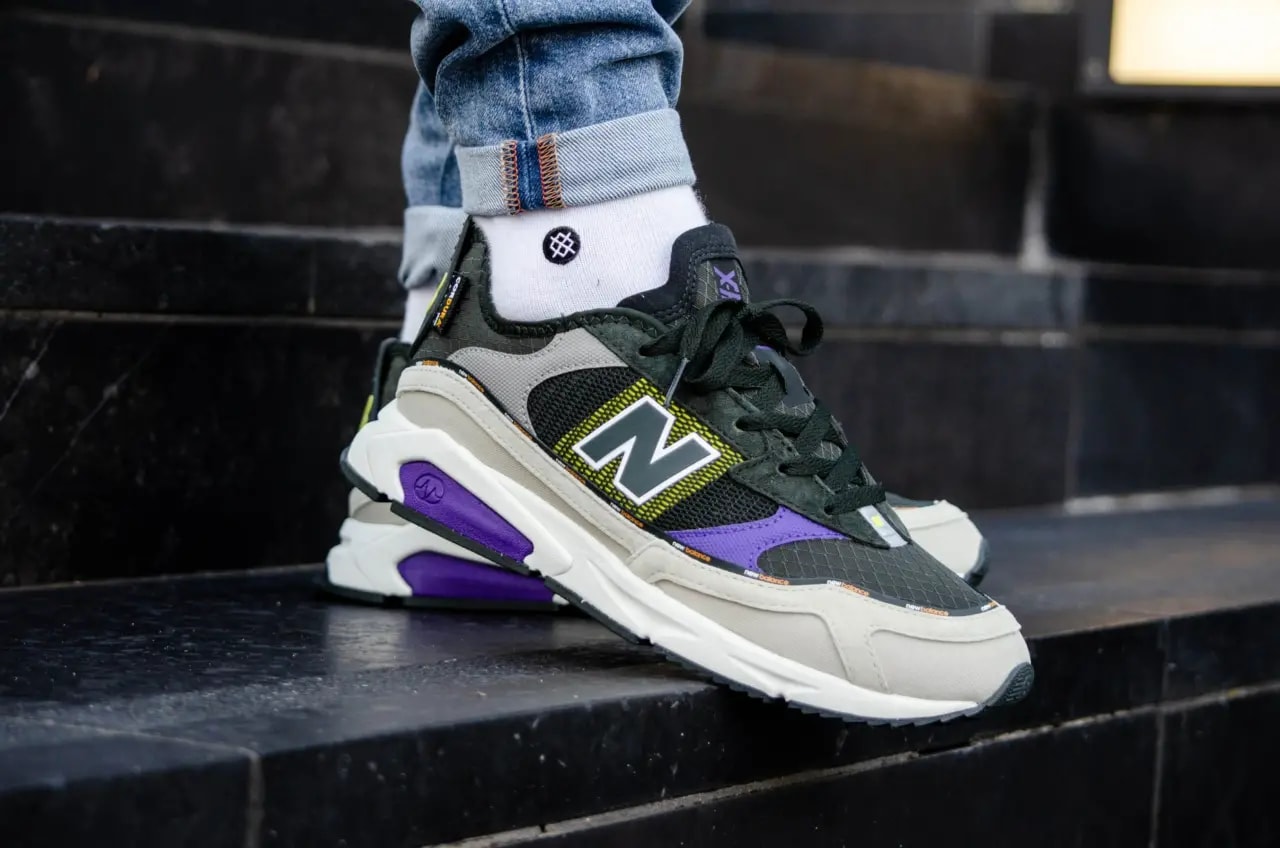 Giày New Balance X-Racer 'Olive Purple' MSXRCTRF — ảnh 5