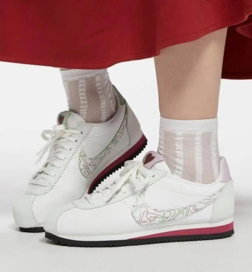 Giày Nike Wmns Classic Cortez SE 'Valentine' CI7854-100 — ảnh 5