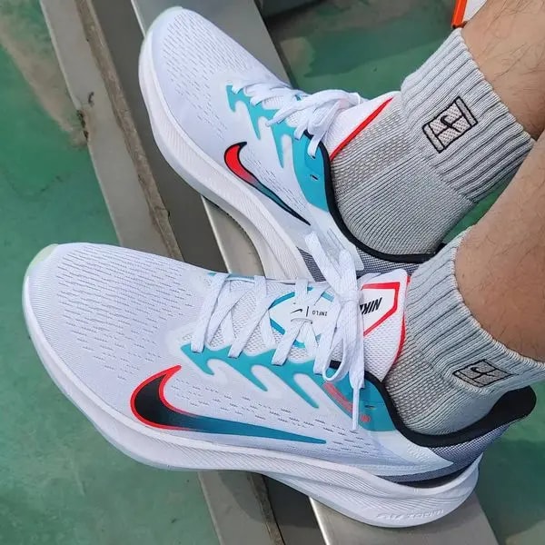 Giày Nike Air Zoom Winflo 7 'Flash Crimson Aqua' CJ0291-100 — ảnh 2