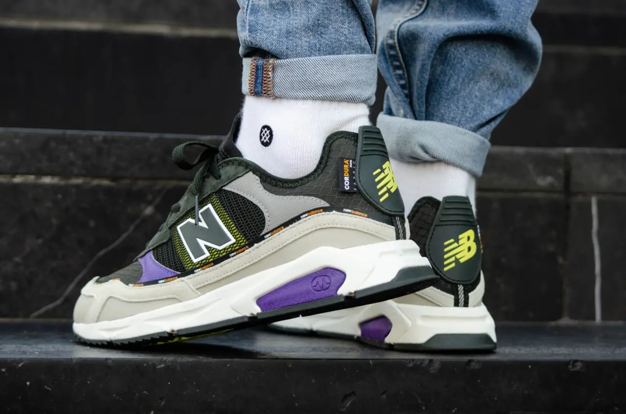 Giày New Balance X-Racer 'Olive Purple' MSXRCTRF — ảnh 4