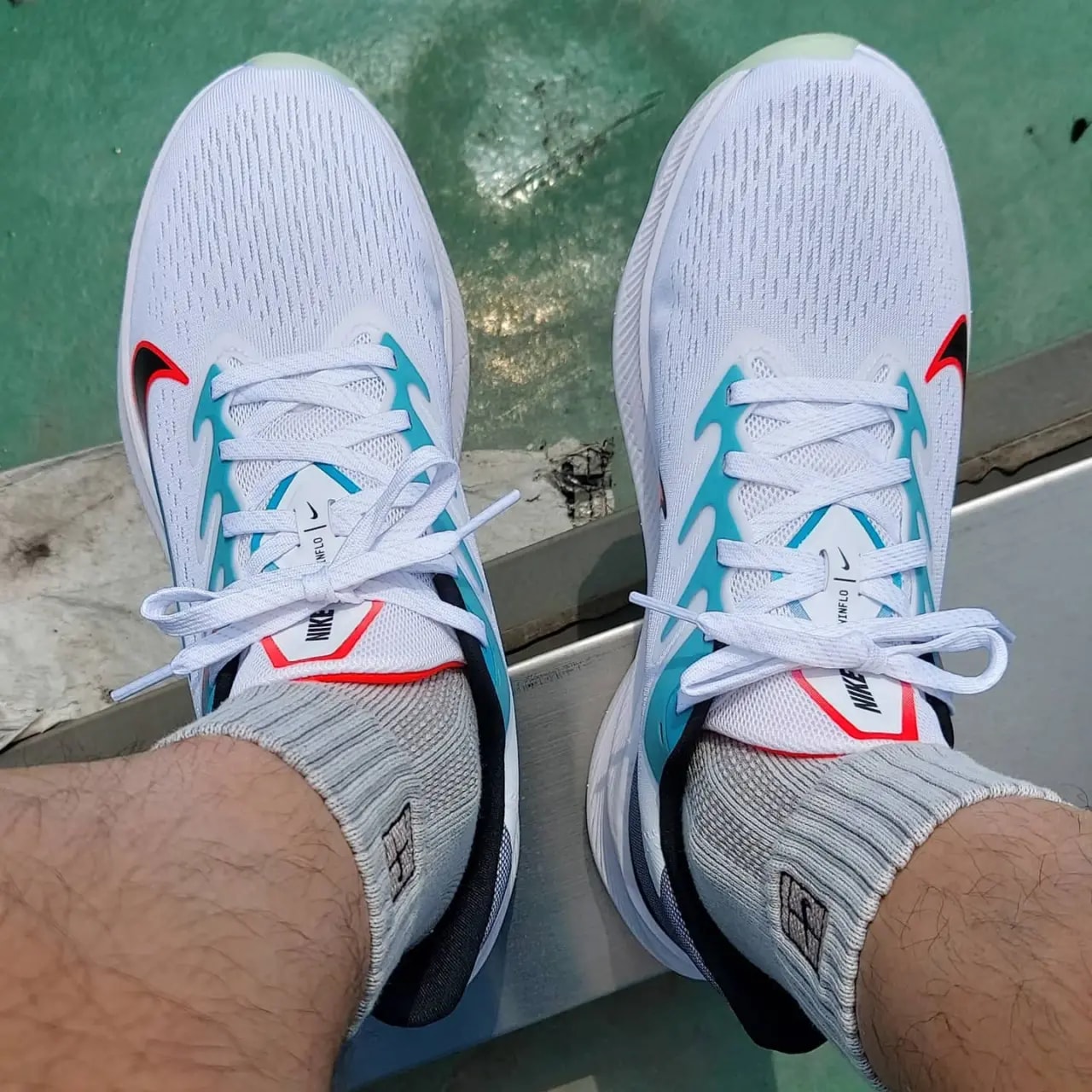 Giày Nike Air Zoom Winflo 7 'Flash Crimson Aqua' CJ0291-100 — ảnh 3