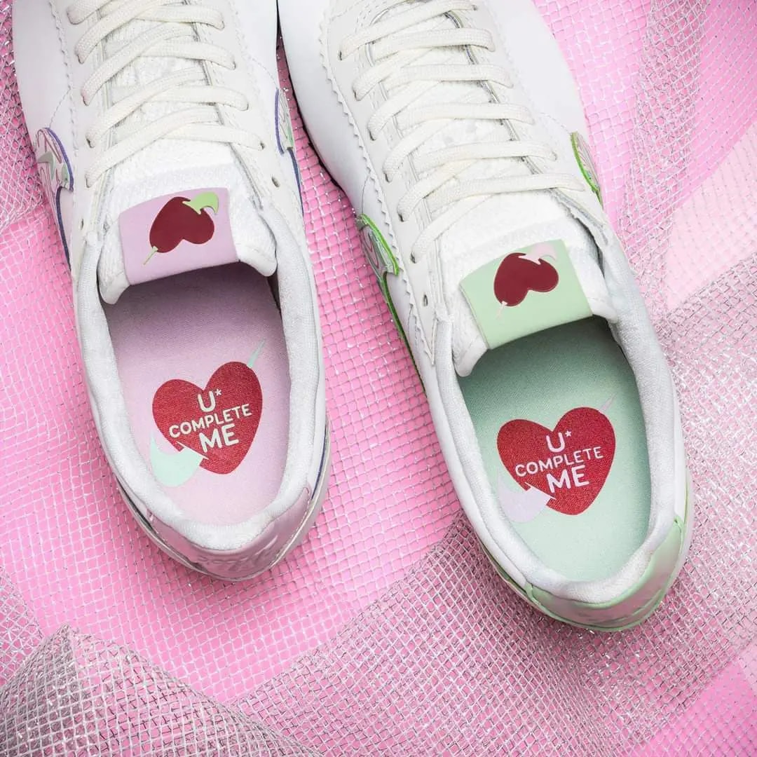 Giày Nike Wmns Classic Cortez SE 'Valentine' CI7854-100 — ảnh 2