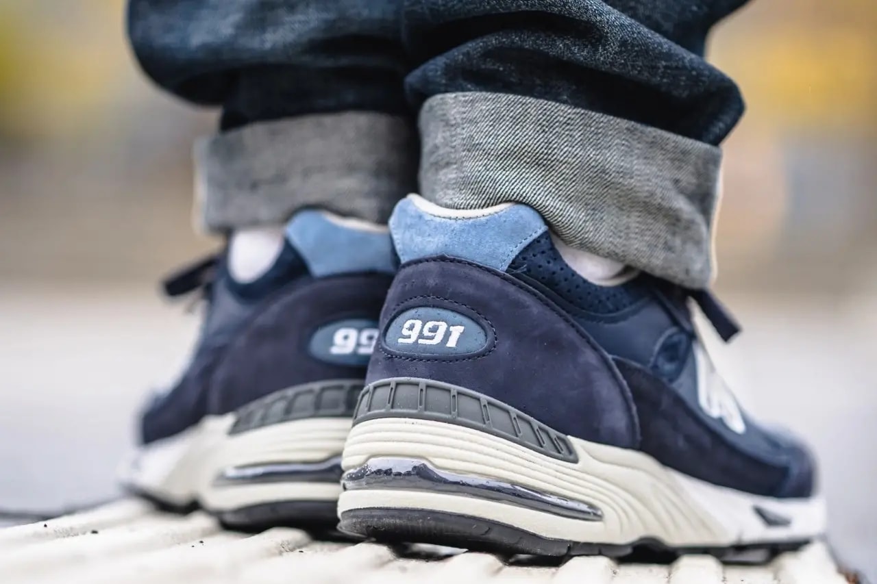Giày New Balance 991 Made in England 'Bluesman' M991NVT — ảnh 4