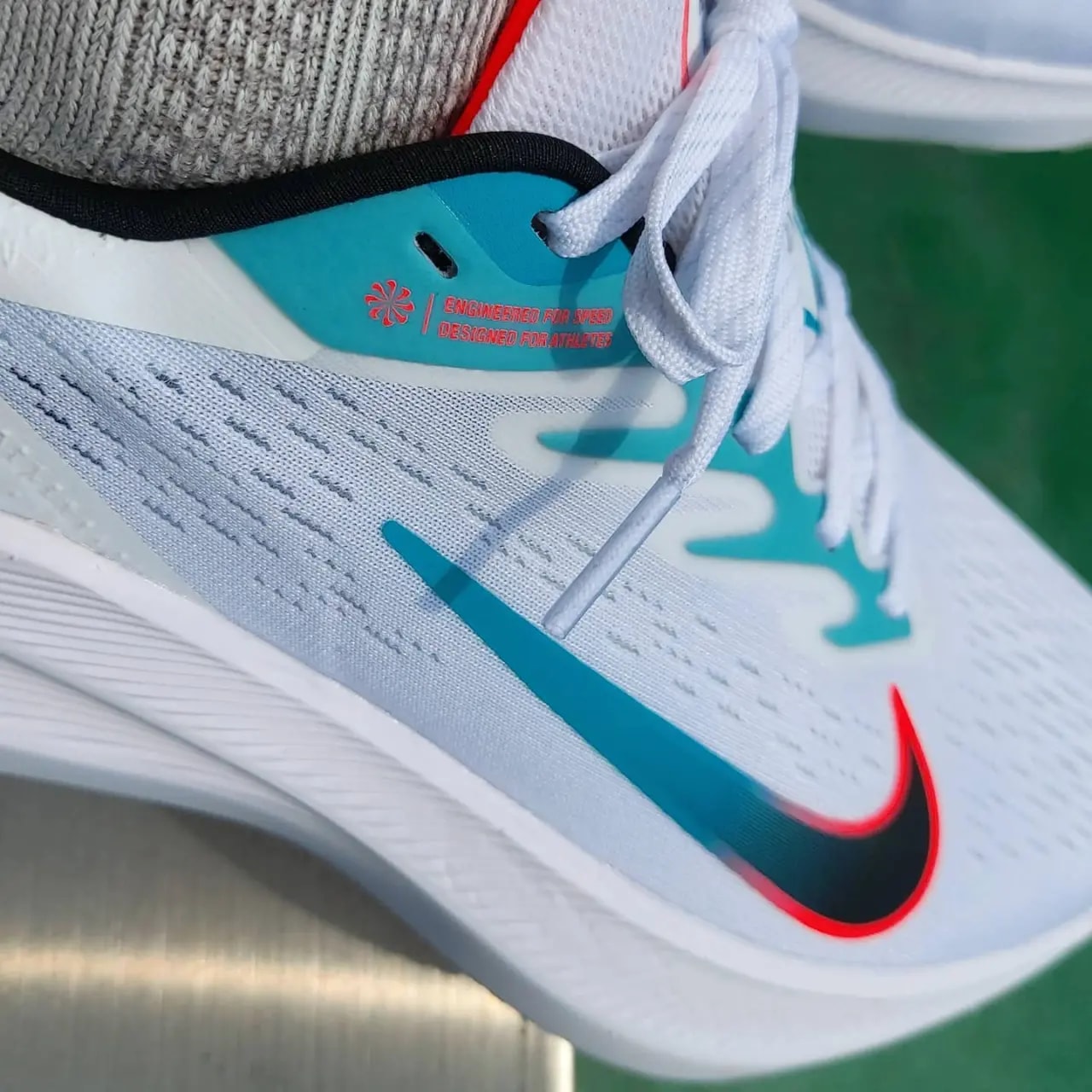 Giày Nike Air Zoom Winflo 7 'Flash Crimson Aqua' CJ0291-100 — ảnh 5