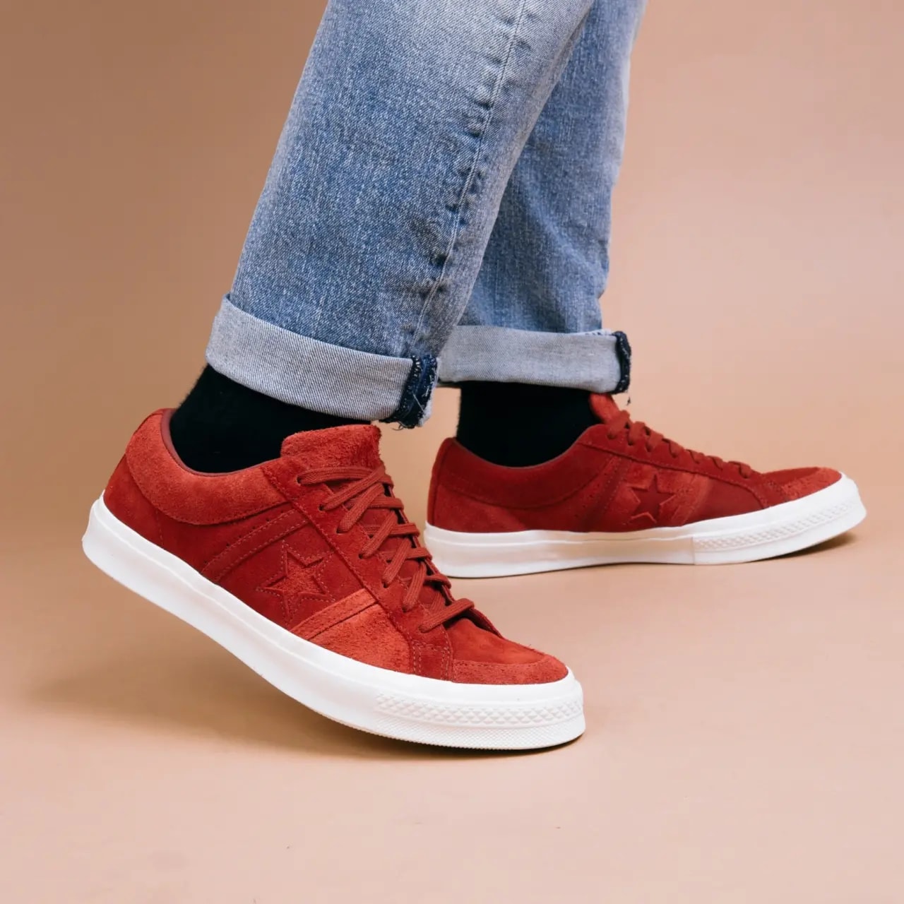 Giày Converse One Star Academy Low 'Earth Tone Suede Bossa Nova' 167765C — ảnh 2