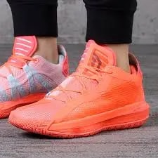 Giày Adidas Dame 6 'Signal Coral' FX2040 — ảnh 4