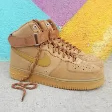 Giày Nike Air Force 1 High 'Flax' 2019 CJ9178-200 — ảnh 5