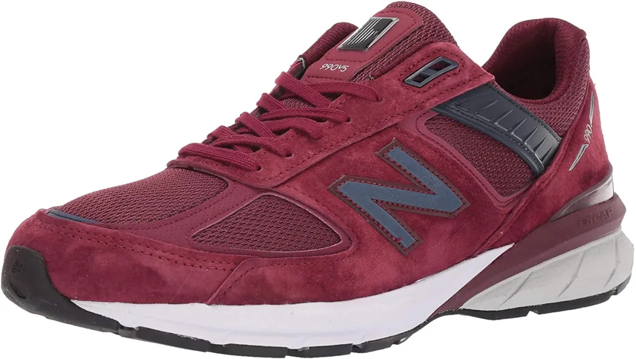 Giày New Balance 990v5 Made in USA 'Burgundy' M990BU5 — ảnh 3