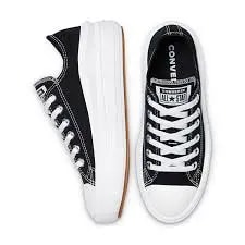 Giày Converse Wmns Chuck Taylor All Star Move Low 'Black' 570256C — ảnh 4