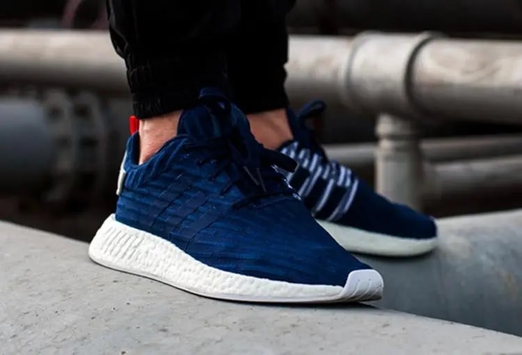 Giày Adidas NMD R2 Primeknit 'Collegiate Navy' BB2952 — ảnh 2