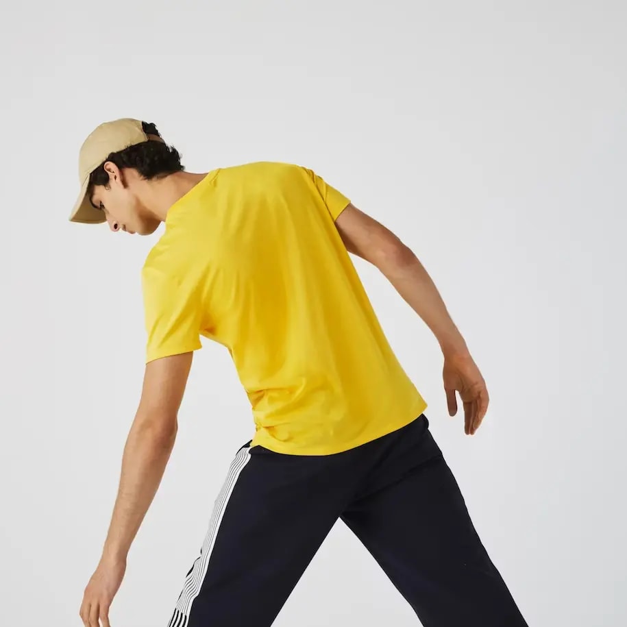 Áo Lacoste  Cotton Jersey T shirt TH6709-Z0A — ảnh 3