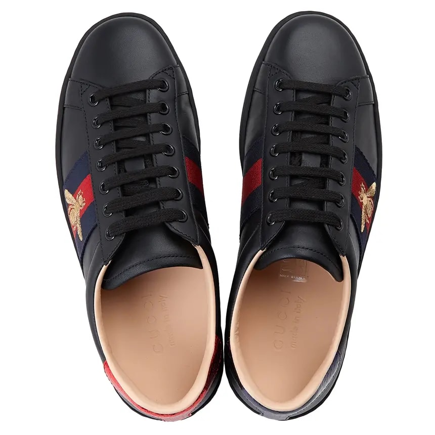 Giày Gucci Ace Embroidered 'Black Bee' 429446-02JP0-1284 — ảnh 3