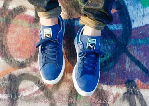 Giày Puma Suede Classic+ 'Olympian Blue' 352634-64 — ảnh 3