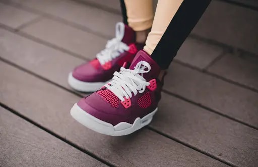 Giày Nike Air Jordan 4 True Berry Valentine's Day 487724-661 — ảnh 5