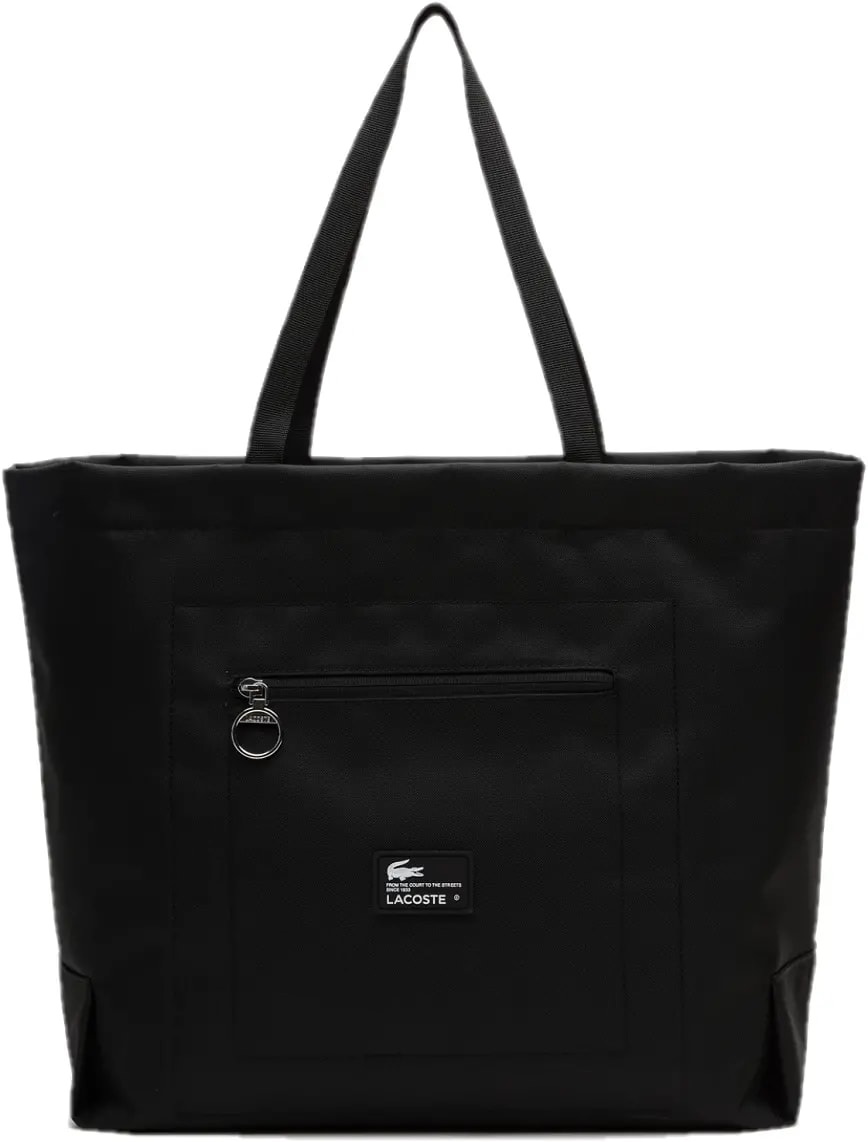 Túi Lacoste Color Matching Logo Oversized 'Black' NU4194W53G-L51 — kich-thuoc: 52-x-37-x-16-cm