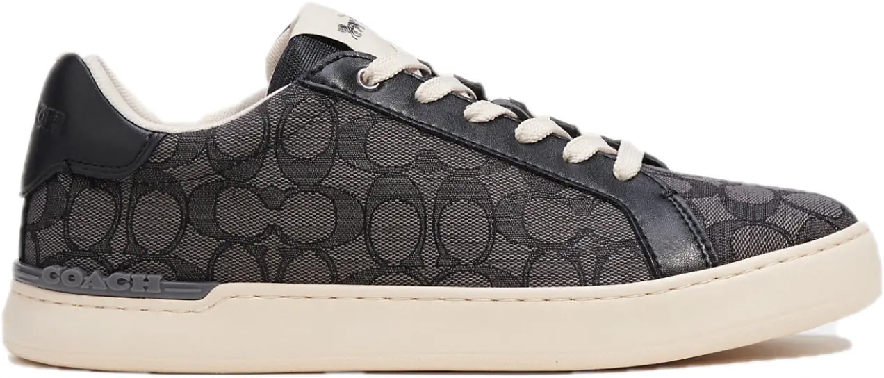 Giày Coach Clip Low Top Sneaker Jacquard 'Black' CI077-BLK — kich-thuoc: 43