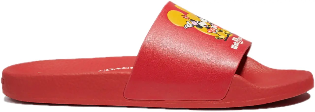 Dép Coach X Disney Mickey Mouse And Minnie Mouse 'Red' C8740 — kich-thuoc: 37.5