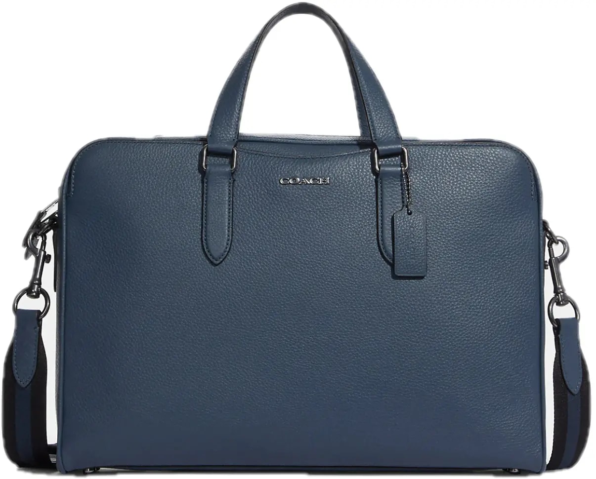Túi Coach Graham Structured Brief 'Denim' C8174-QBDEN — kich-thuoc: 39-x-28-x-8-cm