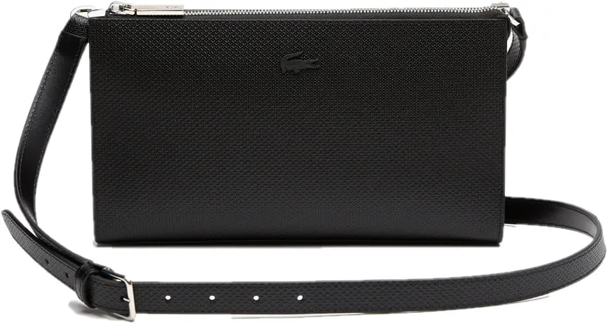 Túi Lacoste Shantaco Calfskin Clutch 'Black' NF4159K53G-000 — kich-thuoc: 27-x-15-5-x-7-5-cm