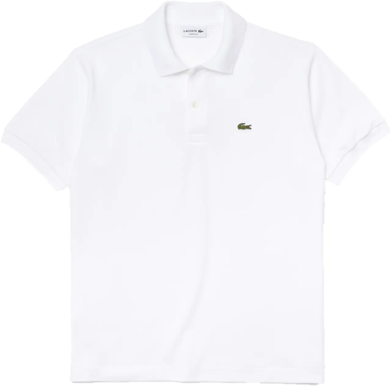 Áo Lacoste Men's Classic Fit L1212 Polo 'White' L1212-001 — kich-thuoc: S
