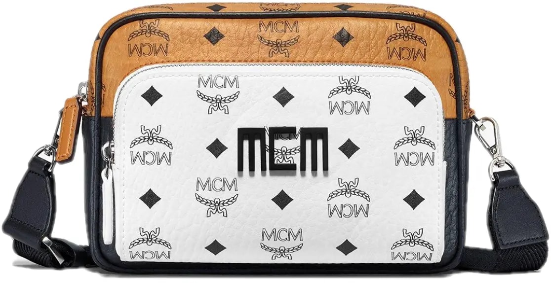 Túi MCM Klassik Crossbody In Visetos Mix White MMRBSKC09WT001 — kich-thuoc: lien-he-order
