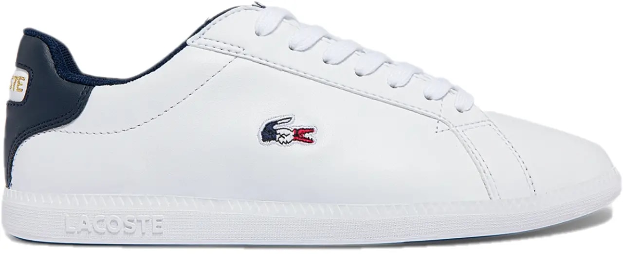 Giày Lacoste Graduate Leather Synthetic Sneakers 'White' 39SFA0050-407 — kich-thuoc: 37