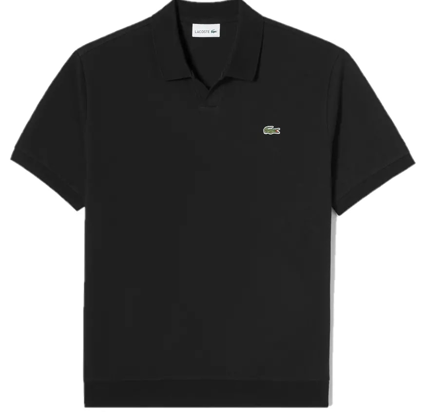 Áo Lacoste Open Collar Solid Polo 'Black' PH087E-53G-031 — kich-thuoc: L