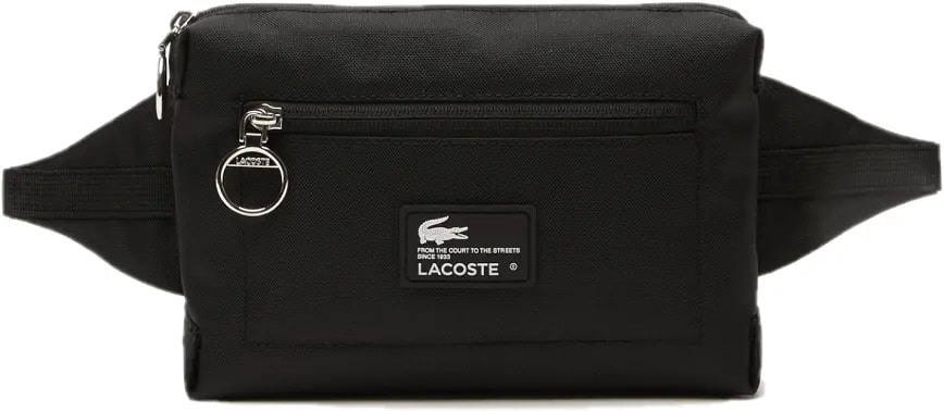 Túi Lacoste Eco Belt Bag 'Black' NU4274W53G-L51 — kich-thuoc: 22-x-15-x-5cm