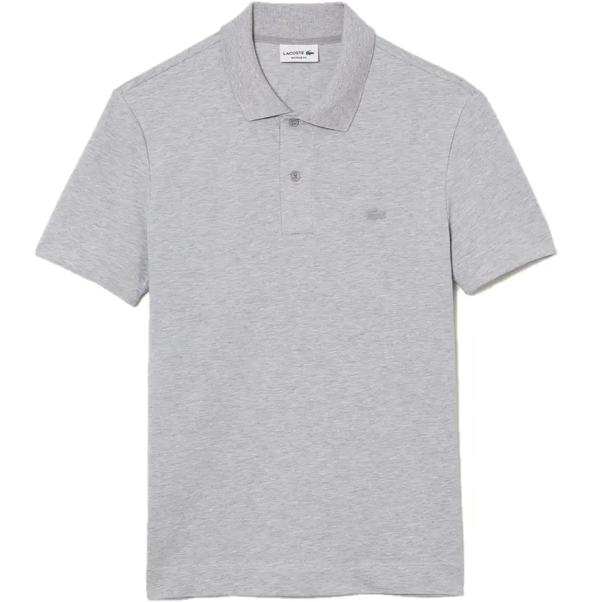 Áo Lacoste Breathable Cotton Pique Polo Shirt 'Gray' PH8361-53G-CCA — kich-thuoc: S