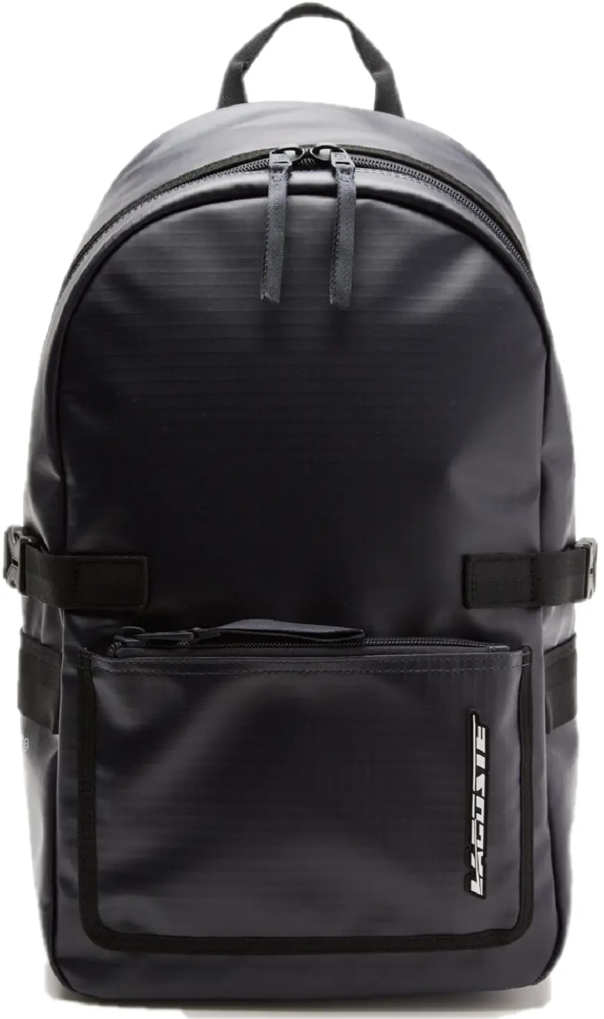 Balo Lacoste Matching Logo Backpack 'Black' NH4264S53G-M20 — kich-thuoc: 24-x-44-x-18-cm
