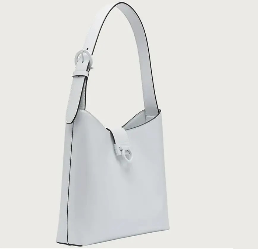 Túi Salvatore Ferragamo Ladies Trifolio Large 'White' 210928-748162 — ảnh 4
