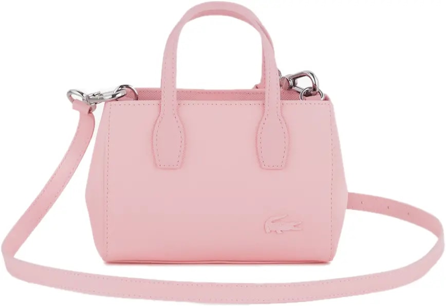 Túi Lacoste Pique Mini Tote 'Pink' NF4311D53G-L38 — kich-thuoc: 17-x-13-x-5-cm