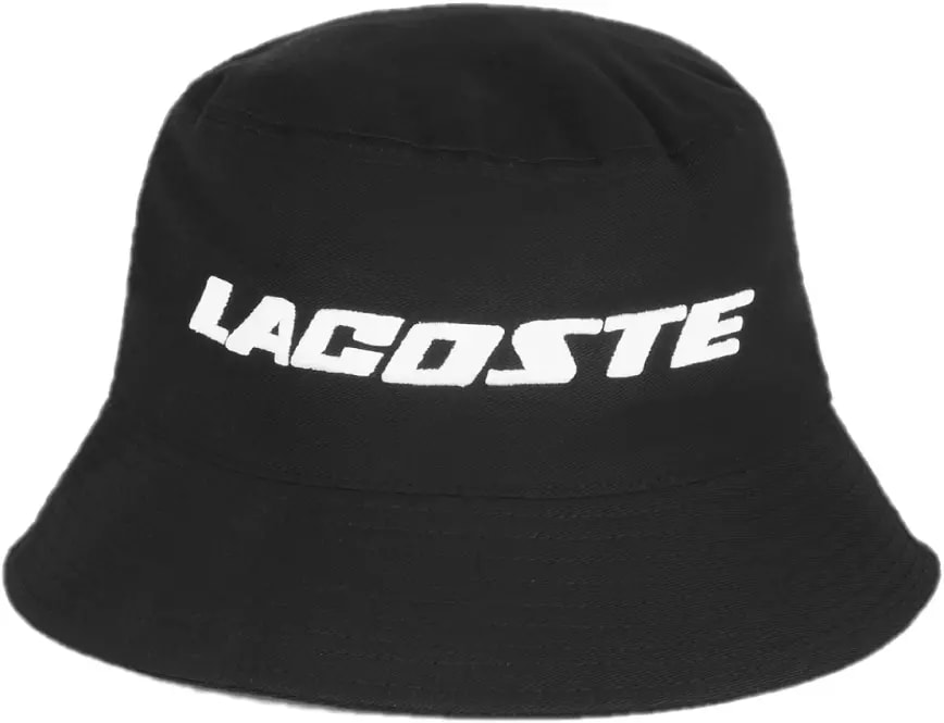 Mũ Lacoste Golf Lettering Point Bucket 'Black' RK222E-52N-031 — kich-thuoc: 1-size