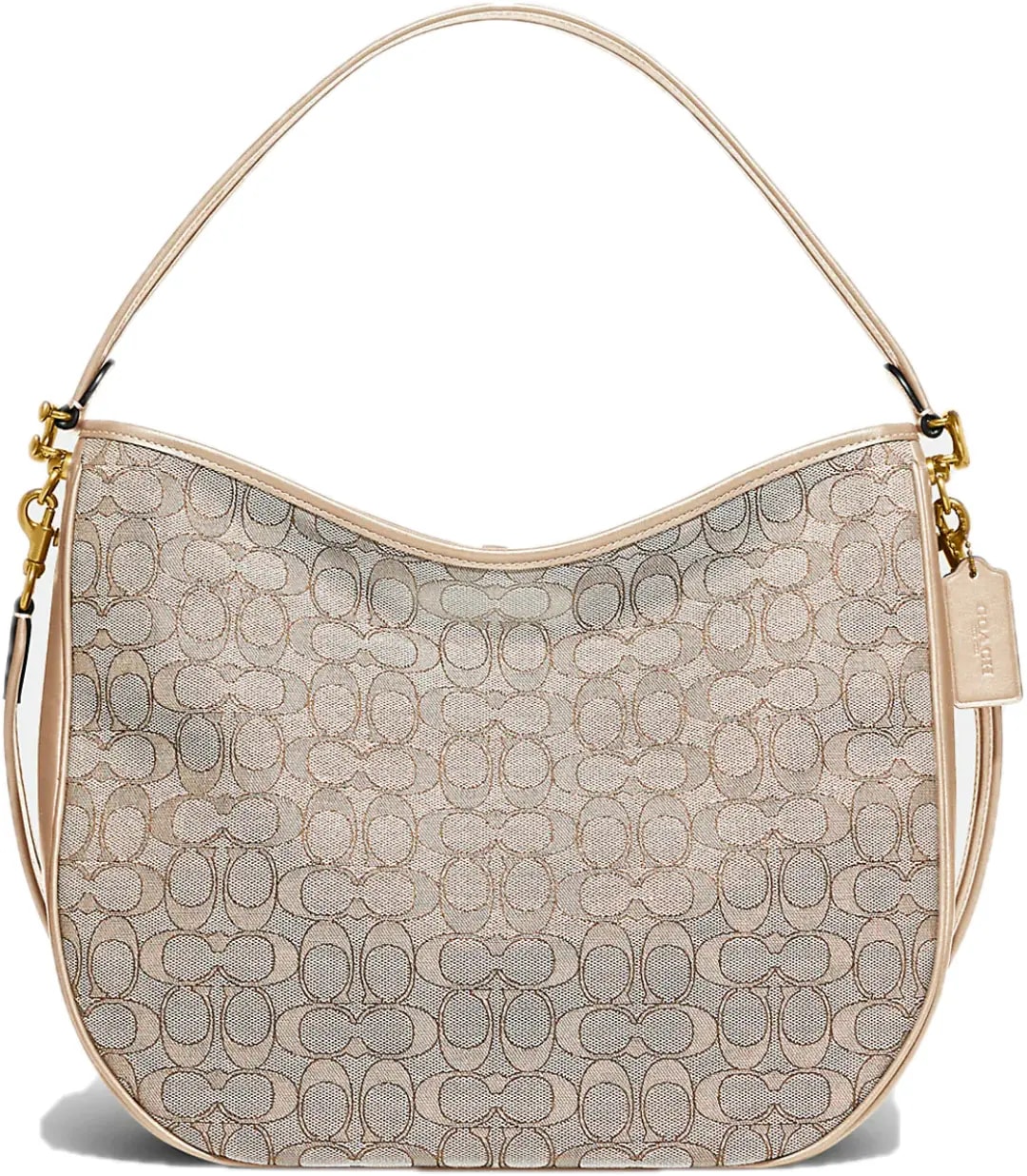 Túi Coach Soft Tabby Hobo In Signature Jacquard 'Brass' C6659-B4SHG