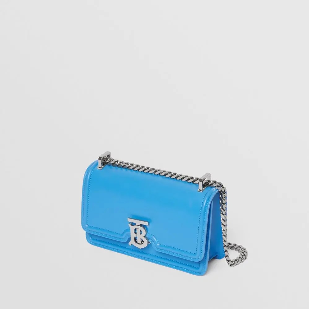 Túi Burberry Mini Leather Chain TB Bag 'Bright Sky Blue' — ảnh 4