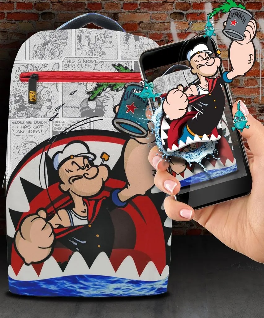 Balo Popeye™ Shark Augmented Reality Backpack — ảnh 2