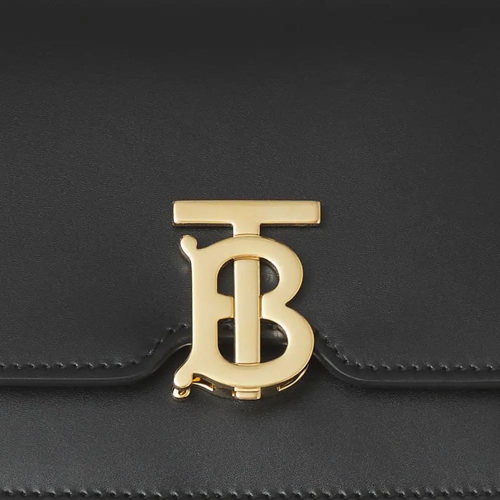 Túi Burberry Small Leather TB Bag 'Black' — ảnh 2