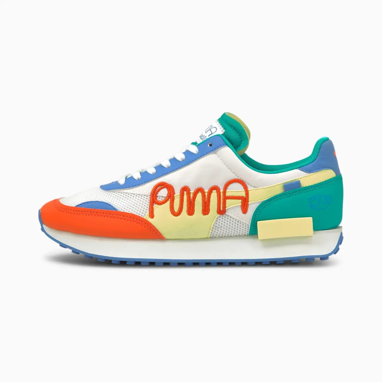 Giày Puma Mr. Doodle x Future Rider 'Puma Wordmark Embroidery' 375790-01 — ảnh 4