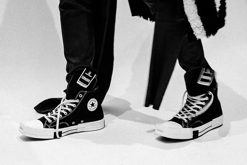 Giày Converse Rick Owens x TURBODRK Chuck 70 High 'Black' 172344C — ảnh 5