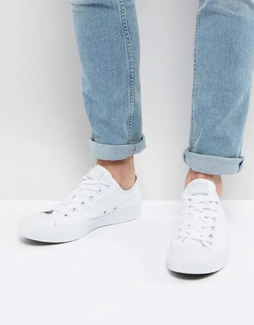Giày Converse Chuck Taylor All Star Ox 'Mono White' 1U647 — ảnh 3