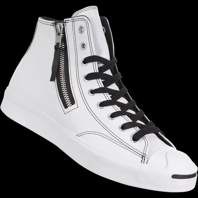 Giày Converse Jack Purcell Zip High 'Metallic' 167329C — ảnh 2