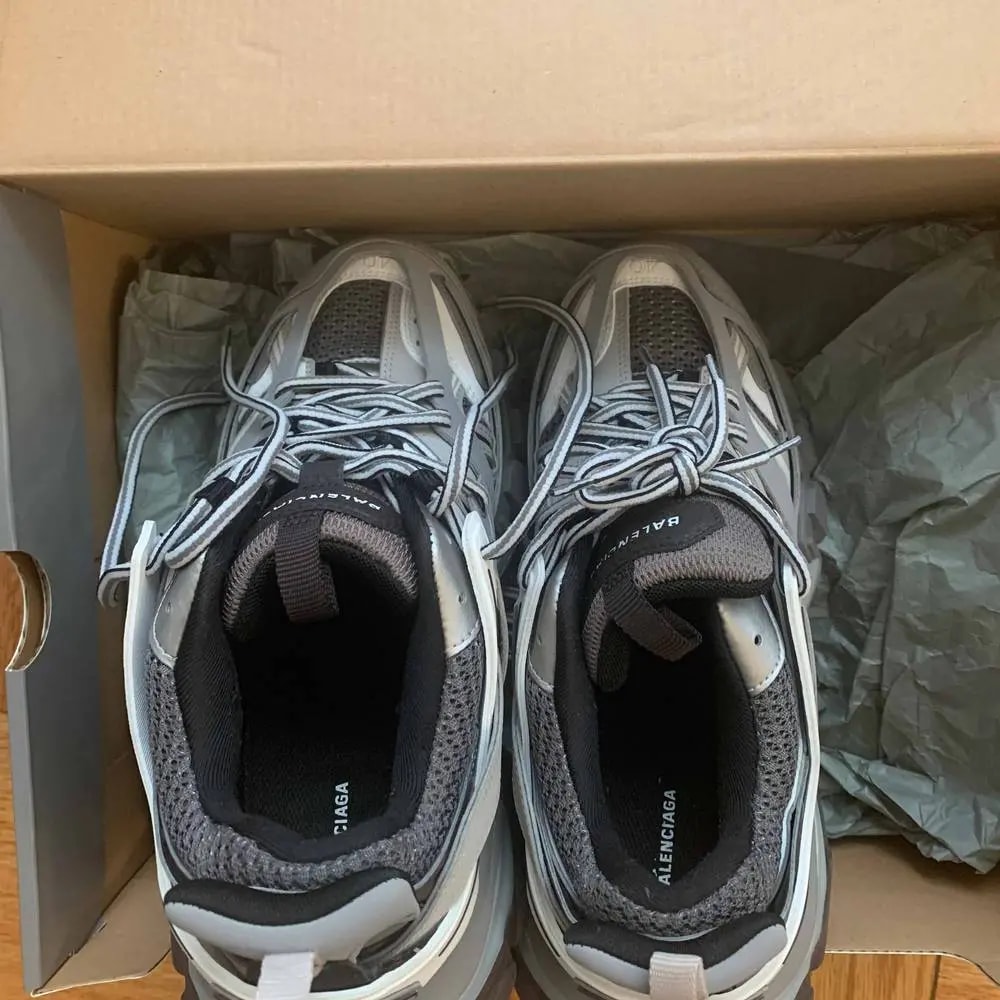 Giày Balenciaga Wmns Track Trainer 'Grey' 542436-W1GB7-1214 — ảnh 4