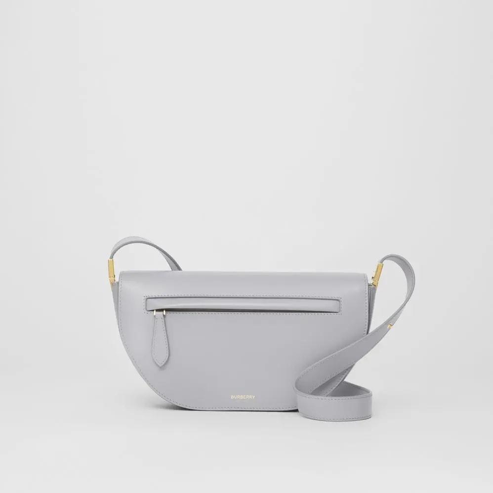 Túi Burberry Small Leather Olympia Bag 'Heather Melange' — ảnh 4