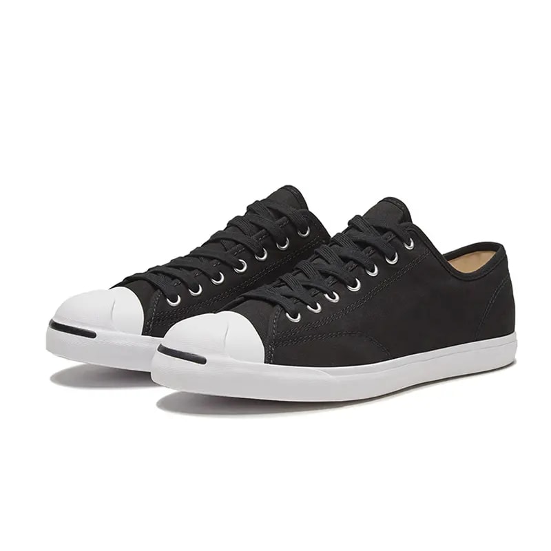 Giày Converse Jack Purcell LP Canvas 'Black White' 165588C — ảnh 2