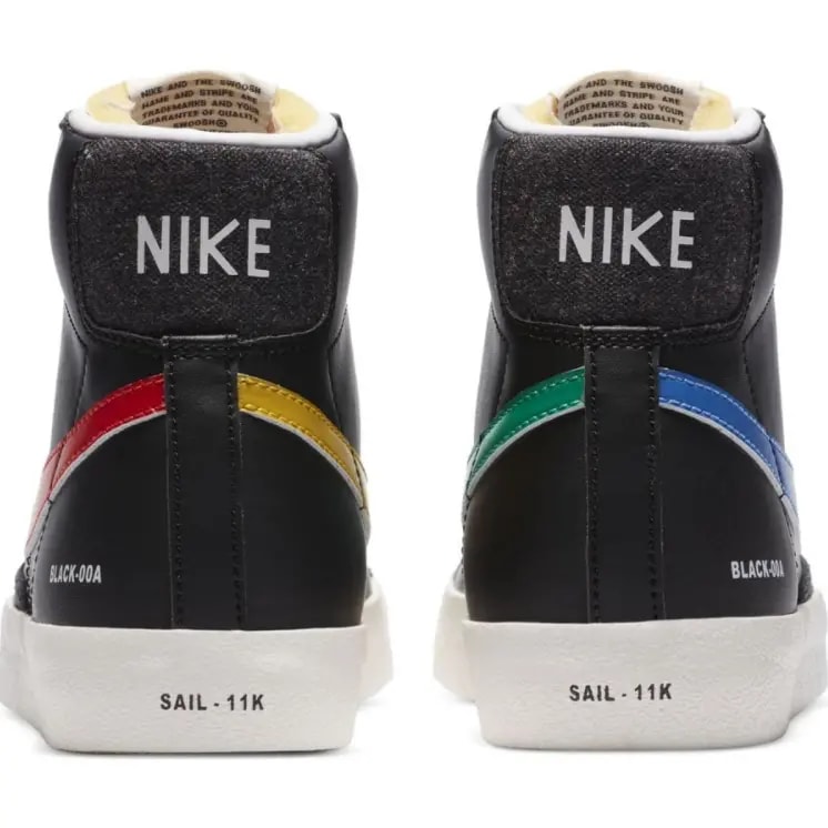 Giày Nike Blazer Mid 77 'Color Code Black' DA2142-046 — ảnh 4